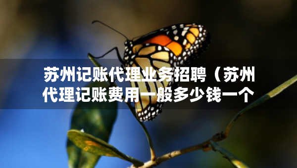 蘇州記賬代理業(yè)務(wù)招聘（蘇州代理記賬費(fèi)用一般多少錢一個(gè)月）