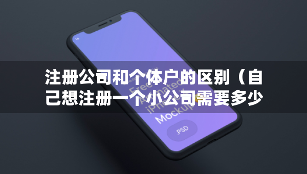 注冊(cè)公司和個(gè)體戶的區(qū)別（自己想注冊(cè)一個(gè)小公司需要多少錢）