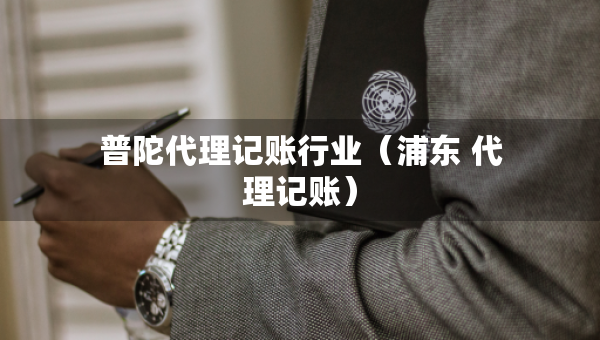 普陀代理記賬行業(yè)（浦東 代理記賬）