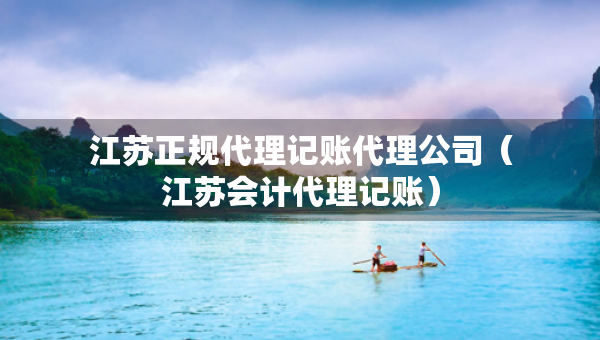 江蘇正規(guī)代理記賬代理公司（江蘇會計(jì)代理記賬）