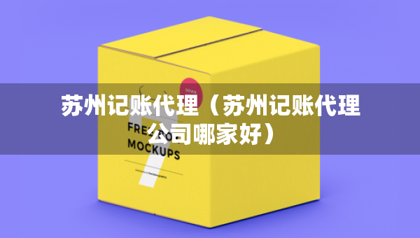 蘇州記賬代理（蘇州記賬代理公司哪家好）