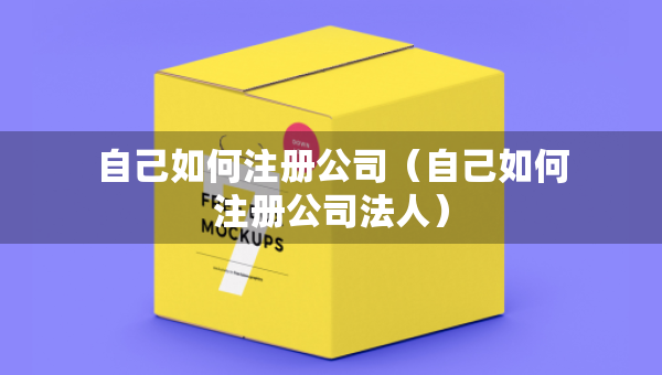 自己如何注冊(cè)公司（自己如何注冊(cè)公司法人）