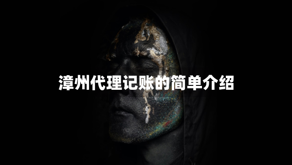 漳州代理記賬的簡單介紹