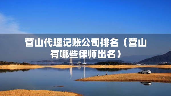 營山代理記賬公司排名（營山有哪些律師出名）