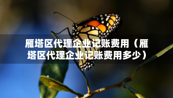 雁塔區(qū)代理企業(yè)記賬費用（雁塔區(qū)代理企業(yè)記賬費用多少）