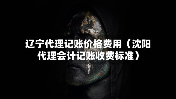 遼寧代理記賬價格費用（沈陽代理會計記賬收費標準）