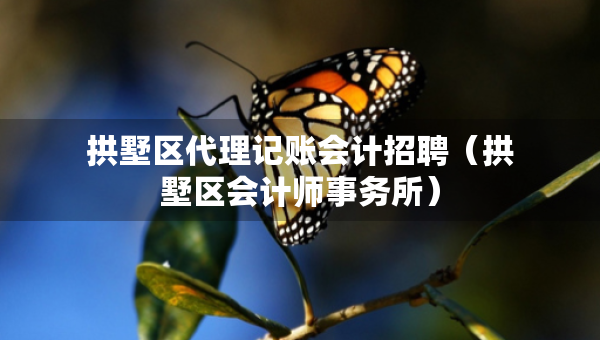 拱墅區(qū)代理記賬會計招聘（拱墅區(qū)會計師事務(wù)所）