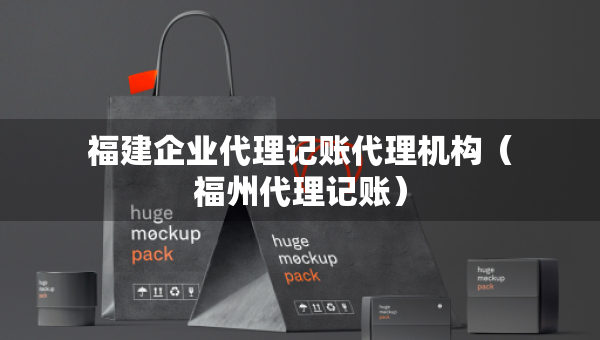 福建企業(yè)代理記賬代理機構(gòu)（福州代理記賬）