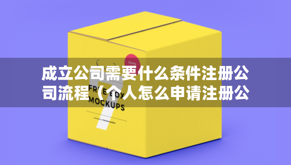 成立公司需要什么條件注冊(cè)公司流程（個(gè)人怎么申請(qǐng)注冊(cè)公司）