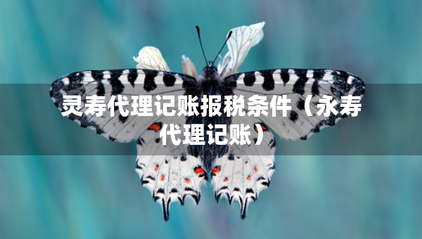靈壽代理記賬報稅條件（永壽代理記賬）
