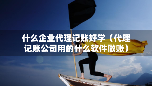 什么企業(yè)代理記賬好學(xué)（代理記賬公司用的什么軟件做賬）