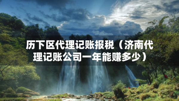 歷下區(qū)代理記賬報(bào)稅（濟(jì)南代理記賬公司一年能賺多少）