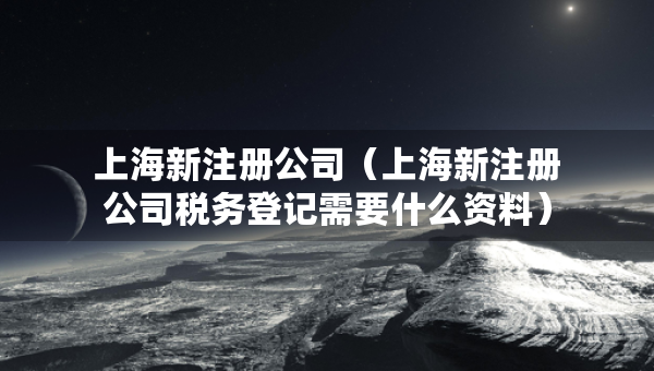 上海新注冊(cè)公司（上海新注冊(cè)公司稅務(wù)登記需要什么資料）
