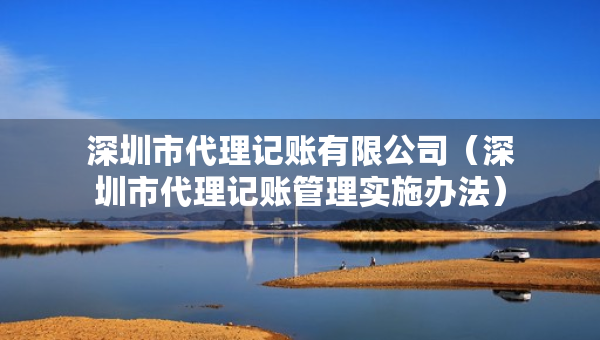 深圳市代理記賬有限公司（深圳市代理記賬管理實(shí)施辦法）