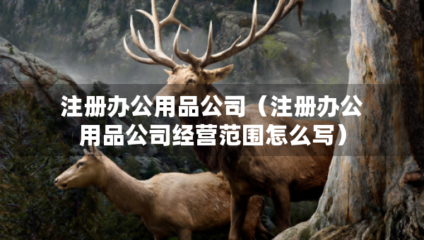 注冊辦公用品公司（注冊辦公用品公司經(jīng)營范圍怎么寫）