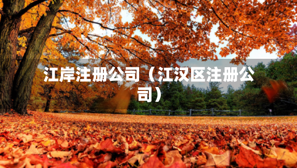 江岸注冊(cè)公司（江漢區(qū)注冊(cè)公司）