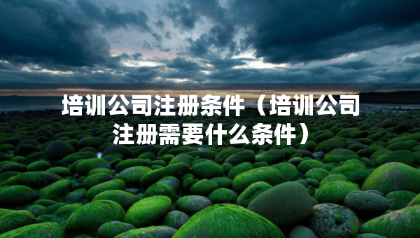 培訓(xùn)公司注冊條件（培訓(xùn)公司注冊需要什么條件）