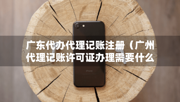 廣東代辦代理記賬注冊(cè)（廣州代理記賬許可證辦理需要什么條件）