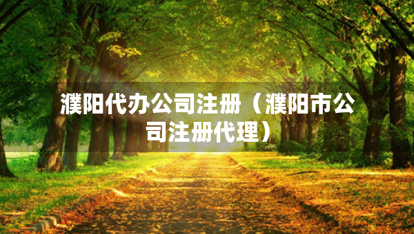 濮陽(yáng)代辦公司注冊(cè)（濮陽(yáng)市公司注冊(cè)代理）