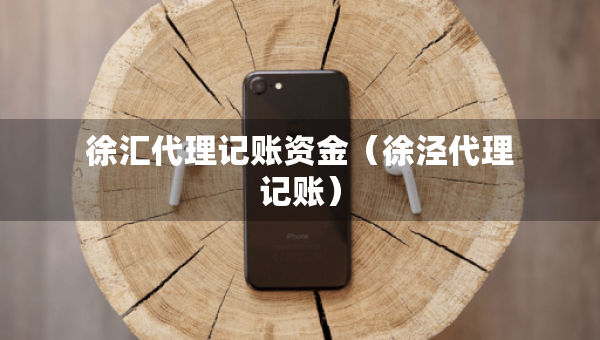 徐匯代理記賬資金（徐涇代理記賬）