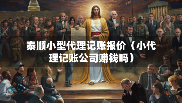 泰順小型代理記賬報價（小代理記賬公司賺錢嗎）