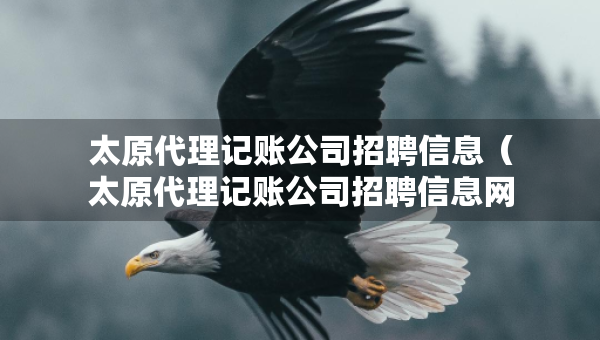 太原代理記賬公司招聘信息（太原代理記賬公司招聘信息網(wǎng)）