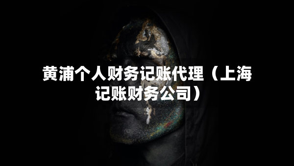 黃浦個人財務(wù)記賬代理（上海記賬財務(wù)公司）