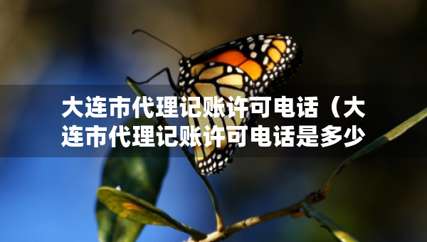 大連市代理記賬許可電話（大連市代理記賬許可電話是多少）