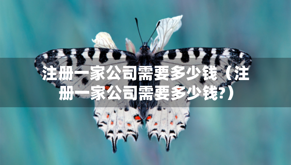 注冊一家公司需要多少錢（注冊一家公司需要多少錢?）