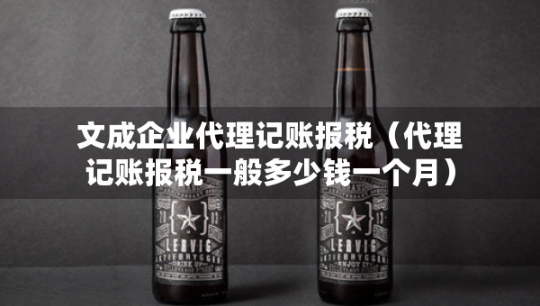 文成企業(yè)代理記賬報(bào)稅（代理記賬報(bào)稅一般多少錢一個(gè)月）