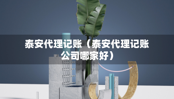 泰安代理記賬（泰安代理記賬公司哪家好）