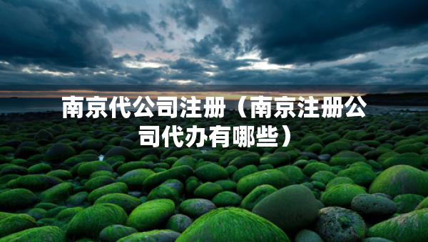 南京代公司注冊（南京注冊公司代辦有哪些）