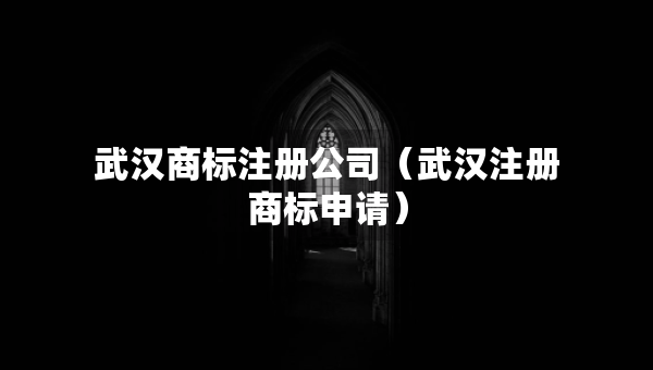 武漢商標(biāo)注冊(cè)公司（武漢注冊(cè)商標(biāo)申請(qǐng)）