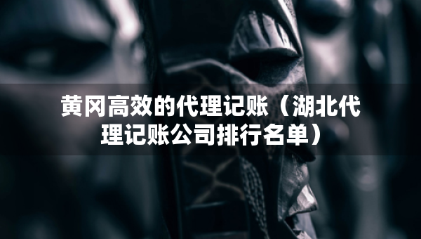 黃岡高效的代理記賬（湖北代理記賬公司排行名單）