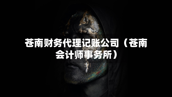 蒼南財(cái)務(wù)代理記賬公司（蒼南會(huì)計(jì)師事務(wù)所）