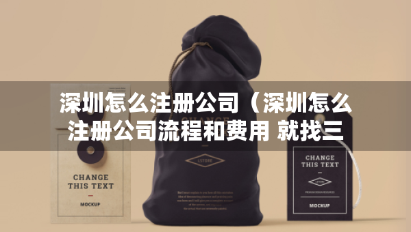 深圳怎么注冊公司（深圳怎么注冊公司流程和費用 就找三合一企服）