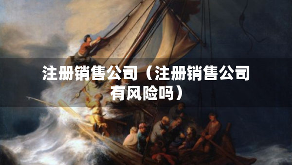 注冊銷售公司（注冊銷售公司有風(fēng)險嗎）