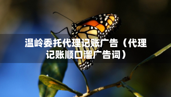 溫嶺委托代理記賬廣告（代理記賬順口溜廣告詞）