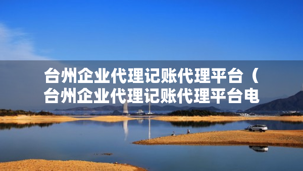 臺州企業(yè)代理記賬代理平臺（臺州企業(yè)代理記賬代理平臺電話）