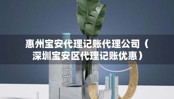 惠州寶安代理記賬代理公司（深圳寶安區(qū)代理記賬優(yōu)惠）