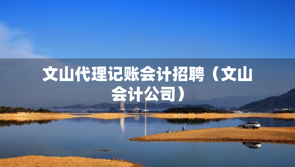 文山代理記賬會(huì)計(jì)招聘（文山會(huì)計(jì)公司）