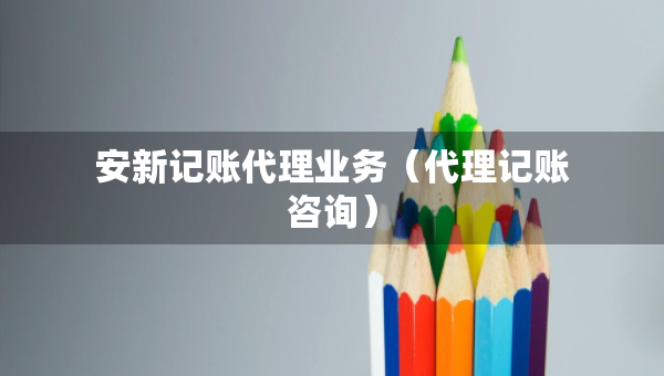 安新記賬代理業(yè)務(wù)（代理記賬咨詢）