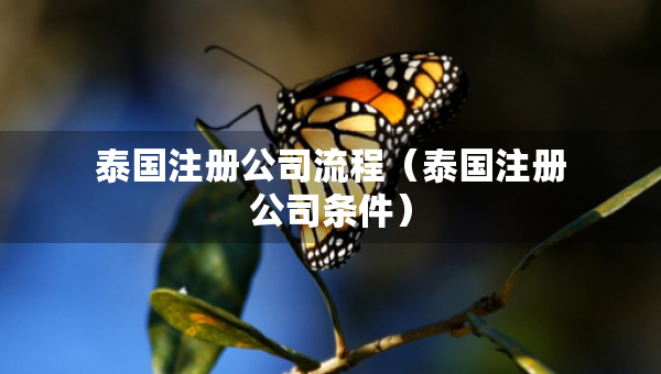 泰國(guó)注冊(cè)公司流程（泰國(guó)注冊(cè)公司條件）