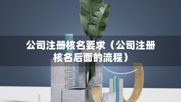 公司注冊(cè)核名要求（公司注冊(cè)核名后面的流程）