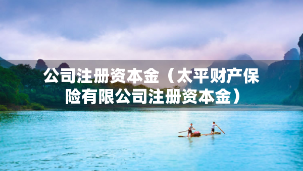 公司注冊(cè)資本金（太平財(cái)產(chǎn)保險(xiǎn)有限公司注冊(cè)資本金）