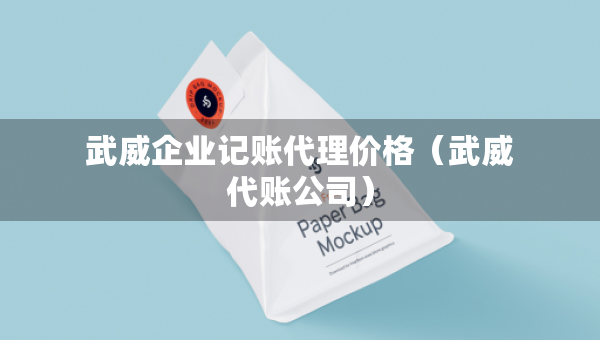 武威企業(yè)記賬代理價格（武威代賬公司）