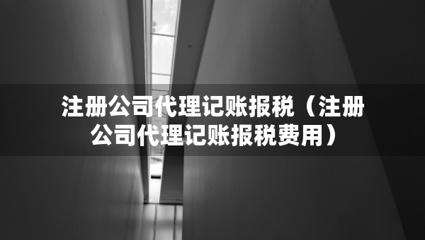 注冊(cè)公司代理記賬報(bào)稅（注冊(cè)公司代理記賬報(bào)稅費(fèi)用）