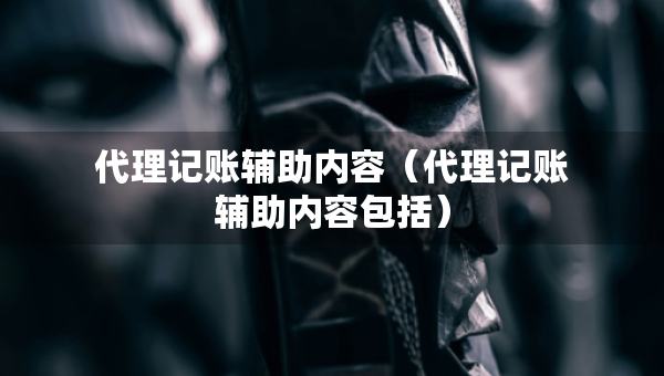 代理記賬輔助內(nèi)容（代理記賬輔助內(nèi)容包括）