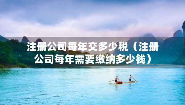 注冊公司每年交多少稅（注冊公司每年需要繳納多少錢）