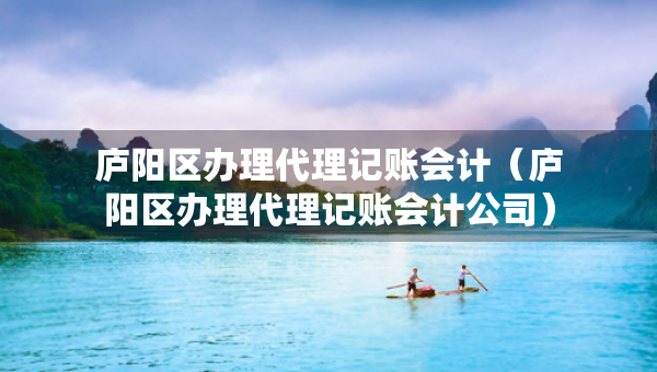 廬陽區(qū)辦理代理記賬會計(jì)（廬陽區(qū)辦理代理記賬會計(jì)公司）